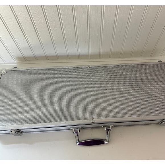 Poker Chip Set for Texas Holdem, Blackjack, Gambling with Carrying Case, - Picture 5 of 6